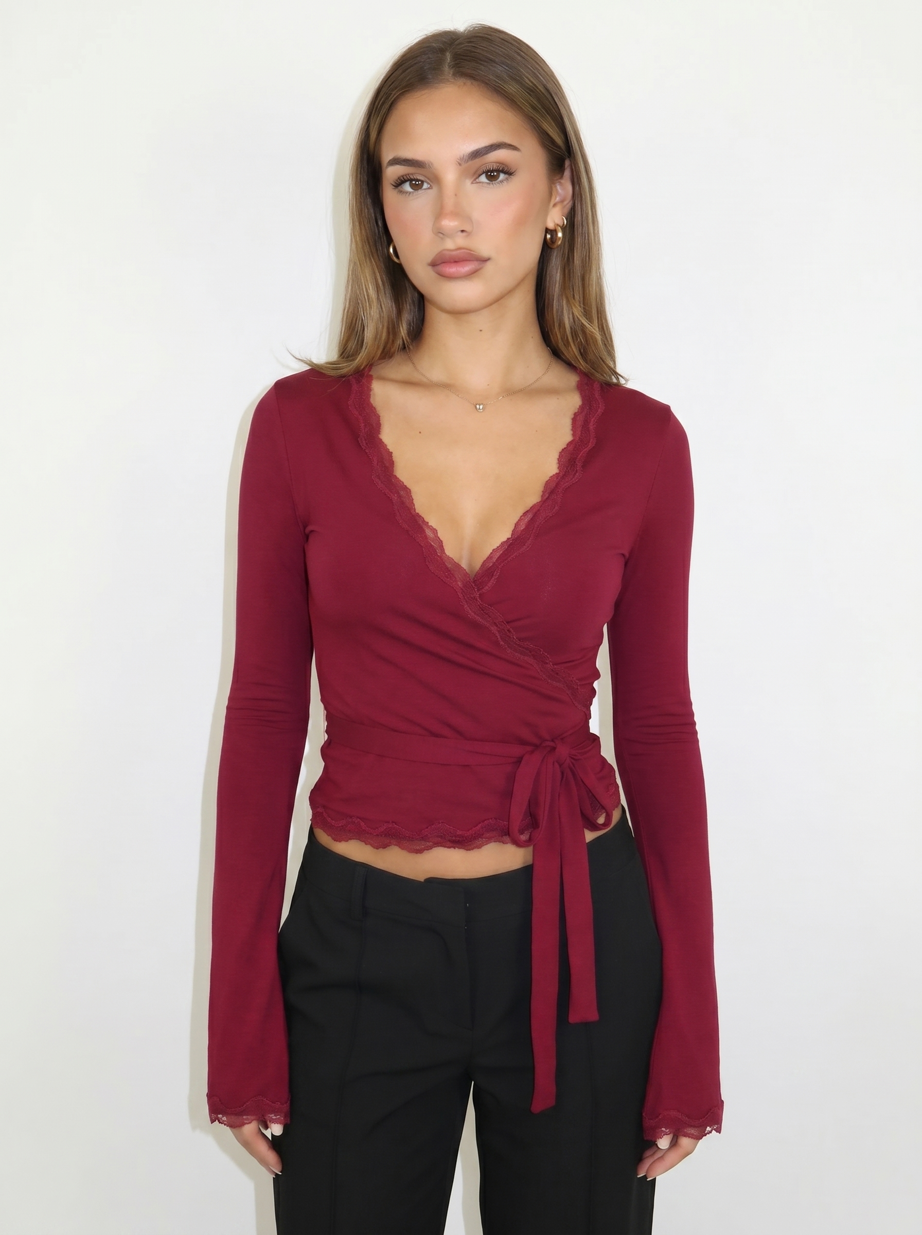 CYLIA I Wrap Top