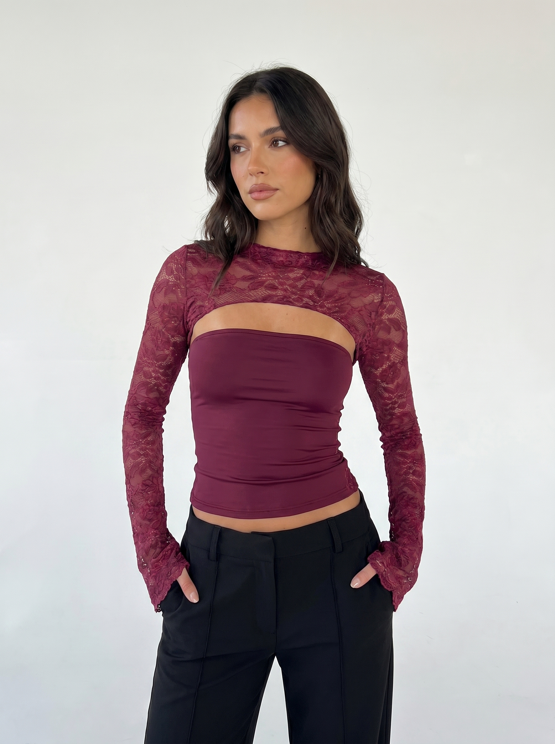 CYLIA I Lace Cutout