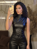 CYLIA I Ribbed Top