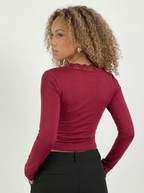CYLIA I V-Neck Tee