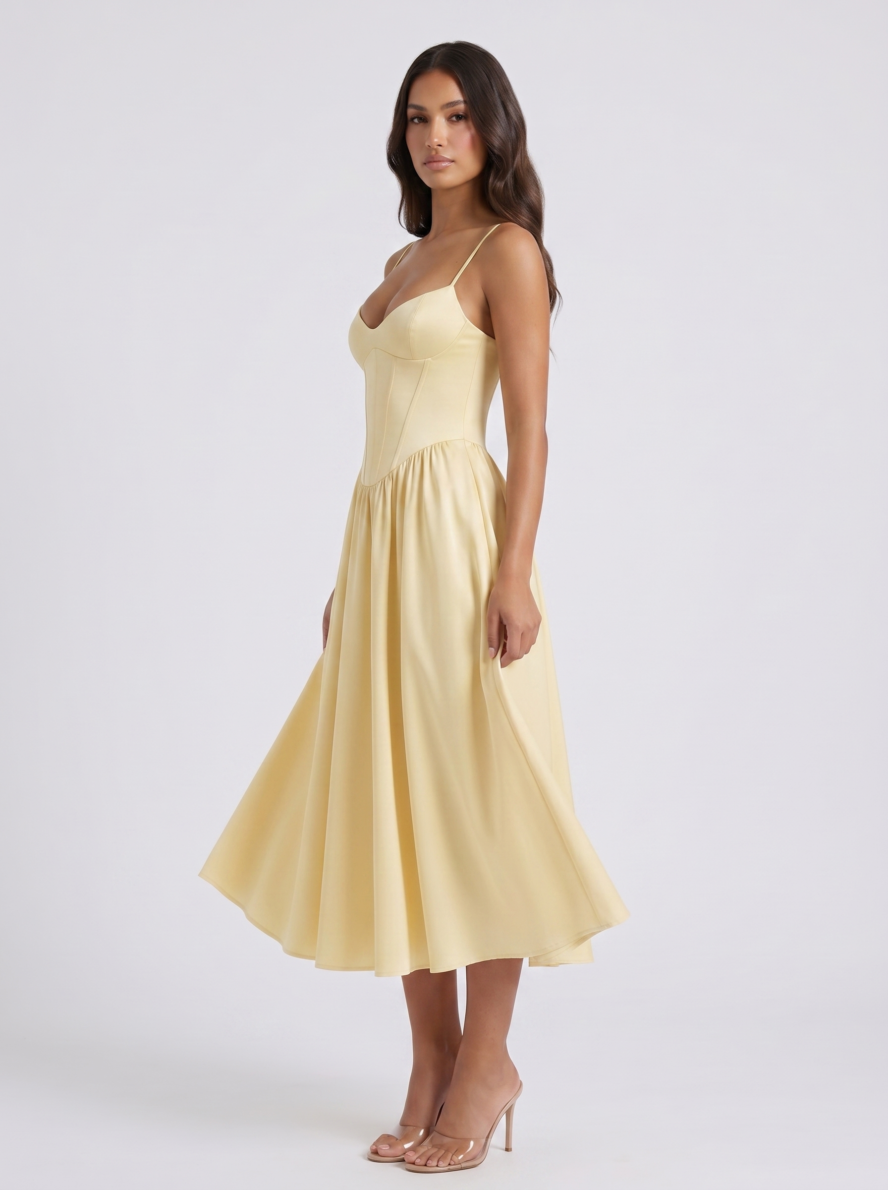 CYLIA I Corset Midi